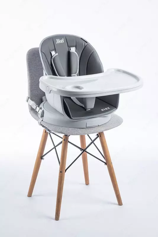 Стульчик для кормления Bibz от JIKEL 🇫🇷 (Франция) 360° трансформер 3 в 1