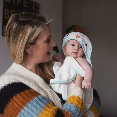 🧼 Tommee Tippee yumshoq Poncho sochiqlari