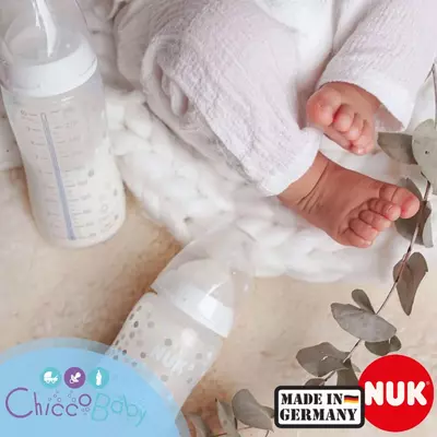 🍼 🇩🇪 NUK First Choice+ Бутылочка со шкалой температурного контроля