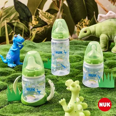 🇩🇪 NUK First Choice Plus Бутылочка 300 мл полипропиленовая с соской из латекса