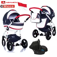 Детская коляска VICCO от ADAMEX 🇵🇱 3 в 1 (Польша)
