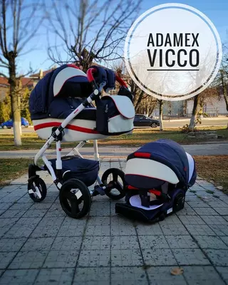 Детская коляска VICCO от ADAMEX 🇵🇱 3 в 1 (Польша)
