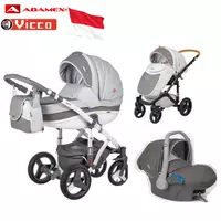 Детская коляска VICCO от ADAMEX 🇵🇱 3 в 1 (Польша)