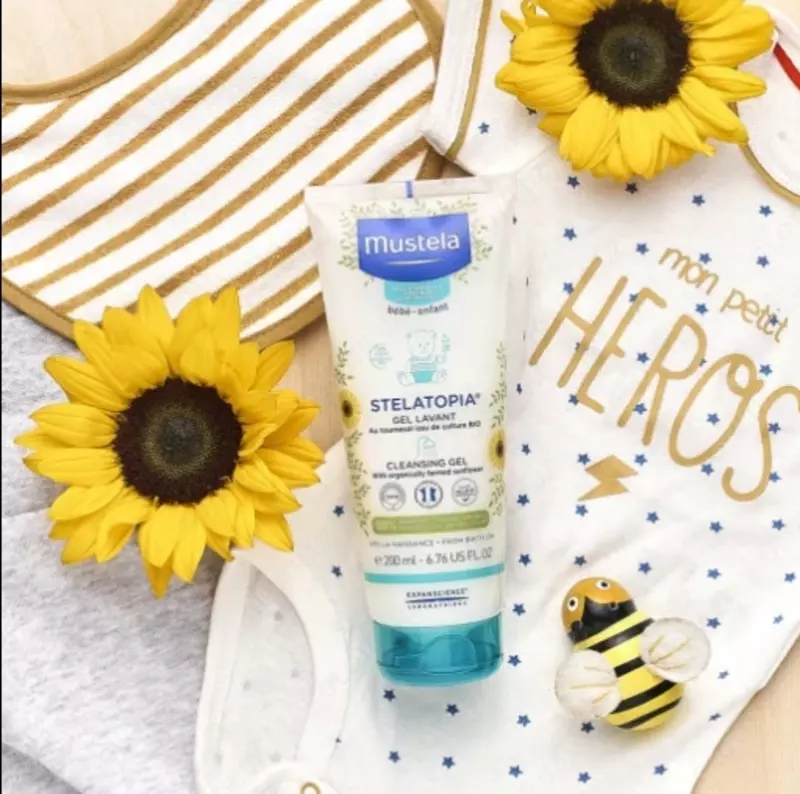  Stelatopiyani chomilish uchun Mustela tozalovchi jeli  200 ml