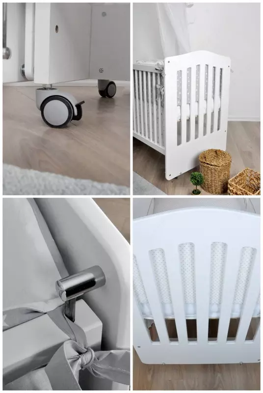 Sofy g'ildirakli yog'och beshik (Turkiya) - CHICCOBABY.UZ