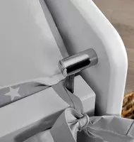  Almila Sofy mayatnikli bolalar uchun yogoch beshik (Turkiya) CHICCOBABY.UZ