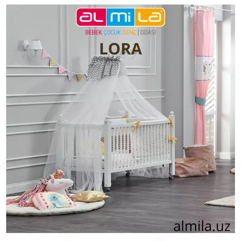 🇹🇷 Кроватка Lora от производителя Almila (Турция)
