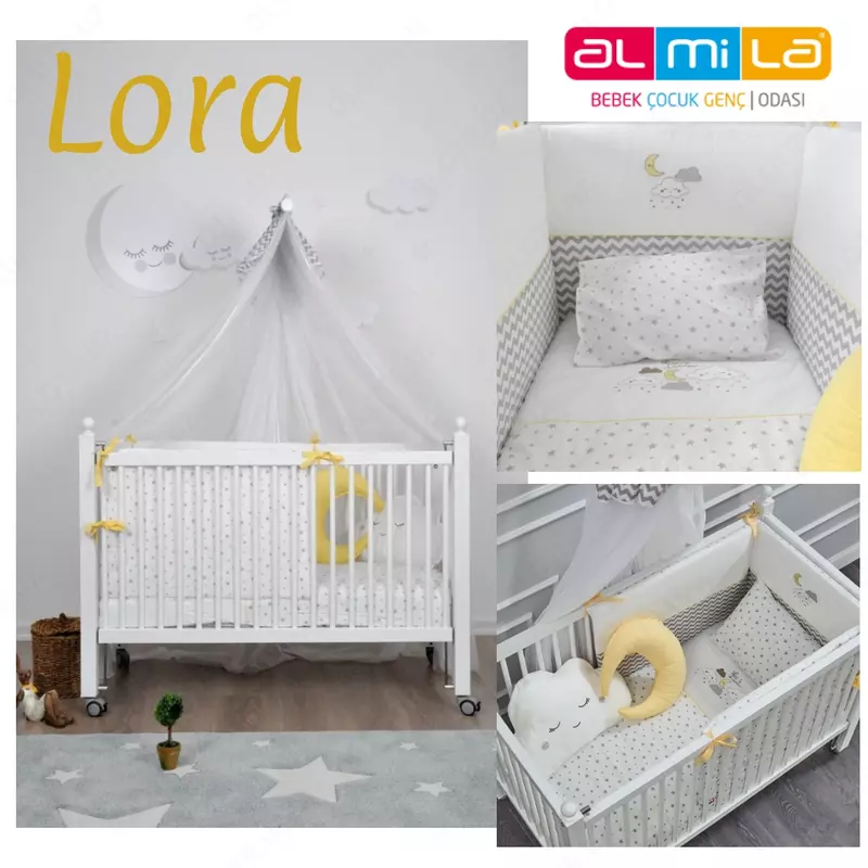 🇹🇷 Кроватка Lora от производителя Almila (Турция)