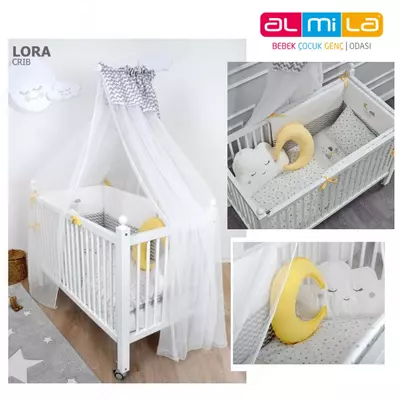 🇹🇷 Кроватка Lora от производителя Almila (Турция)
