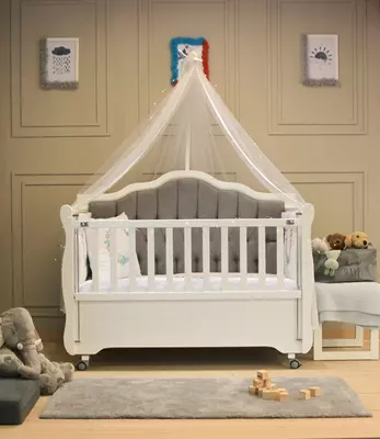 Качающаяся роскошная кроватка Paris (Турция)