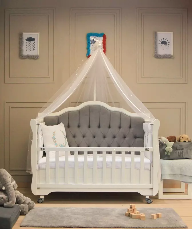 Качающаяся роскошная кроватка Paris (Турция)