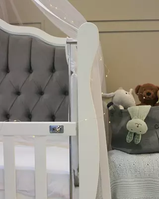 Качающаяся роскошная кроватка Paris (Турция)