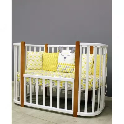 Кроватка колыбель ✨ Nuvola lux ✨ трансформер (Россия)