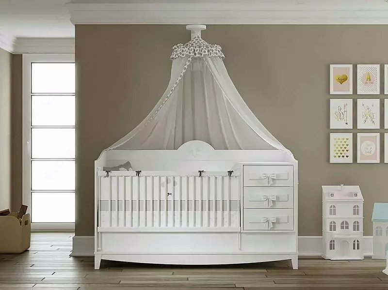 Кровать-трансформер для новорожденных "Spotty" от Almila (Турция)