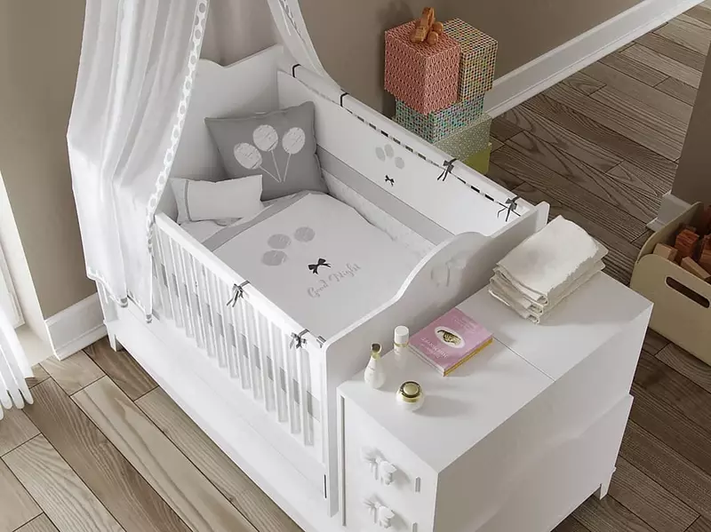 Кровать-трансформер для новорожденных "Spotty" от Almila (Турция)