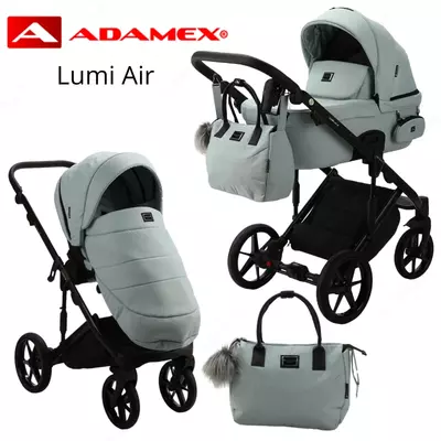 Коляска Lumi Air от ADAMEX 🇵🇱 3 в 1, Польша