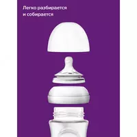 по запросу Бутылочка Philips Avent Natural2 Бегемотик 260мл с 1мес 🍼