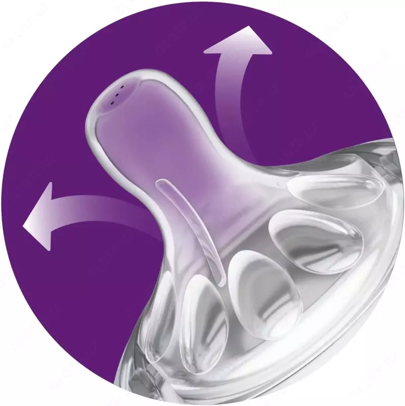 Philips Avent natural chaqaloq shishasi, 260ml, pushti, 2 dona