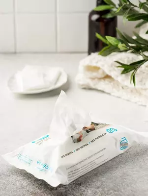 Влажные салфетки LOVULAR HOT WIND, 64 ШТ.