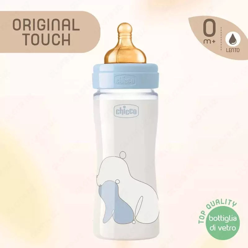   Бутылочка для кормления Chicco Original Touch Boy PP с соской 150мл с 0мес