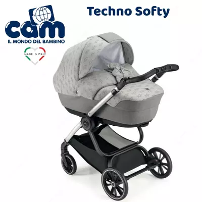 Коляска 3 в 1 Cam Techno Softy (Италия) цвет с515