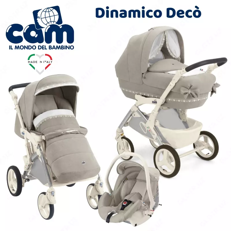 Коляска 3 в 1 Cam Techno Softy (Италия) цвет с515