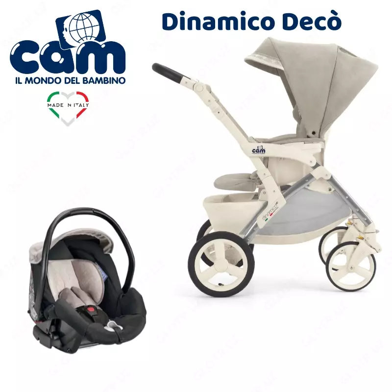 Коляска 3 в 1 Cam Techno Softy (Италия) цвет с515