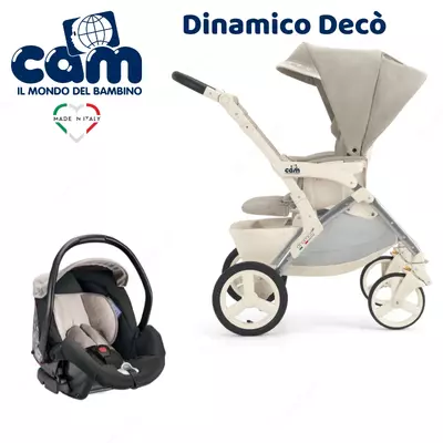 Коляска 3 в 1 Cam Techno Softy (Италия) цвет с515