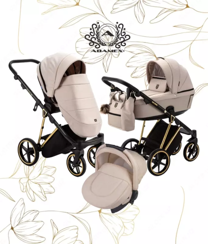 Коляска ADAMEX BELISSA 3 в 1 (Польша)