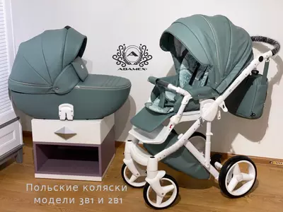 Коляска Adamex Luciano (Польша) Модели 3в1