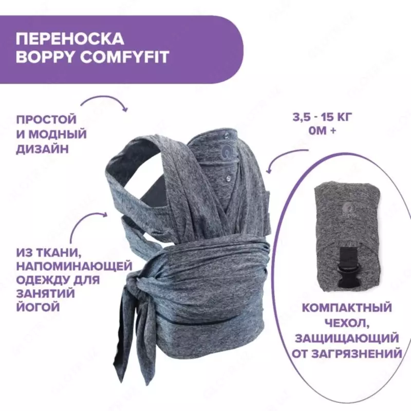 Boppy Tashuvchisi-Kangaroo ComfyFit  0 + (15 kg gacha)