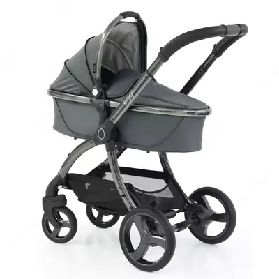3-in-1 egg2 aravachasi - Angliyadan hashamatli aravachalar 🇬 🇧 premium (Jurassic Grey)