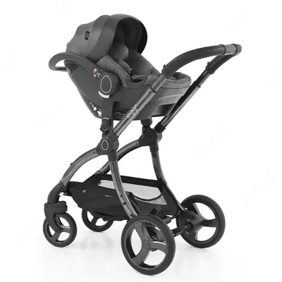 3-in-1 egg2 aravachasi - Angliyadan hashamatli aravachalar 🇬 🇧 premium (Jurassic Grey)