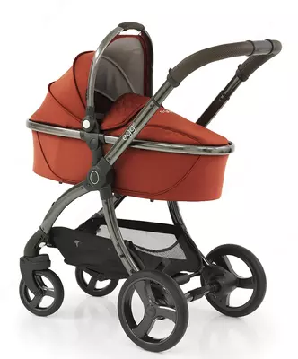 Коляска 3 в 1 EGG2 - РОСКОШНЫЕ КОЛЯСКИ ИЗ АНГЛИИ 🇬🇧 Премиум класса (Paprika)