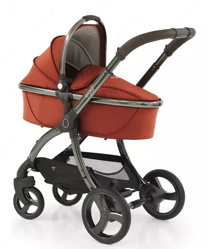 Коляска 3 в 1 EGG2 - РОСКОШНЫЕ КОЛЯСКИ ИЗ АНГЛИИ 🇬🇧 Премиум класса (Paprika)