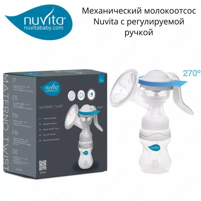 Молокоотсос Nuvita Materno Twist 1215