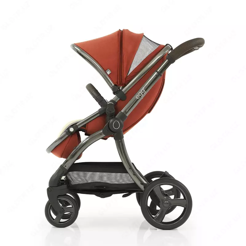Коляска 3 в 1 EGG2 - РОСКОШНЫЕ КОЛЯСКИ ИЗ АНГЛИИ 🇬🇧 Премиум класса (Paprika)