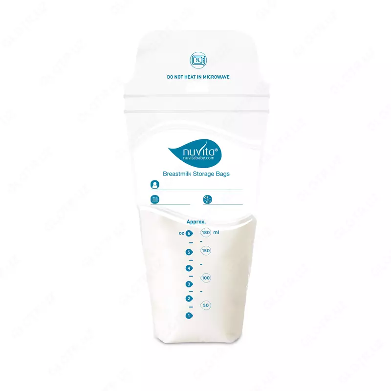 Nuvita baby Пакеты для хранения и заморозки грудного молока 25 шт
