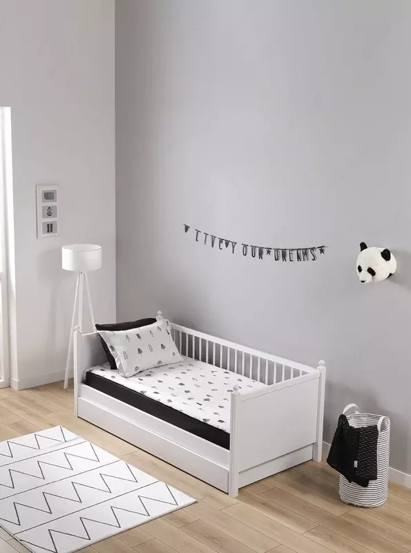 Кроватка-диванчик со съемным бортиком Nordic toddler ALMILA 🇹🇷 Турция