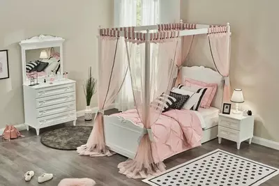 Подростковая кровать коллекции "LORA" ALMILA🇹🇷 Турция