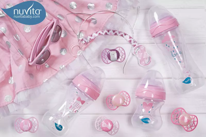 Nuvita Mimic Cool anti-colic oziqlantirish shishasi , 150ml 0m+