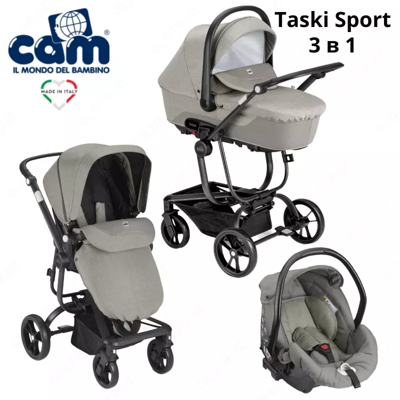 3-in-1 Cam Taski Sport aravachasi, Italiya