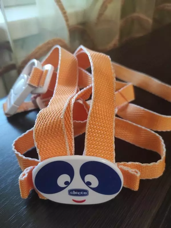   Вожжи-поводок Первые шаги от Chicco из прочного текстиля с 12 мес