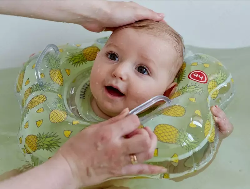 Happy baby (Великобритания) Круг для плавания"AQUAFUN", 38 см , 0-12 мес