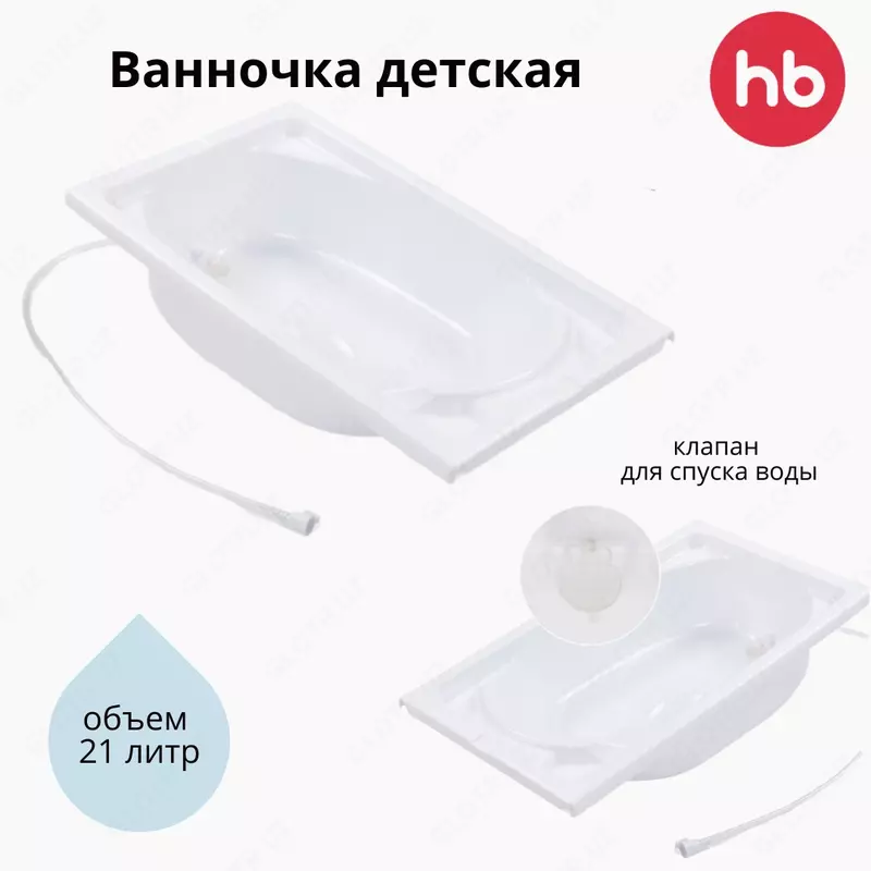Ванночка детская Happy Baby