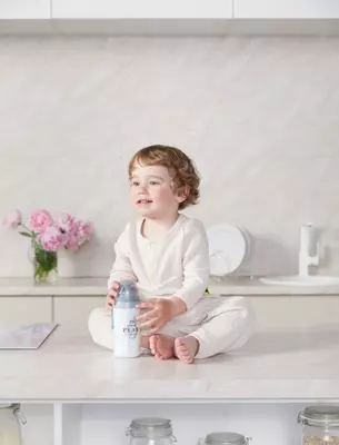 Поильник с прищепкой 360мл. Happy baby (Великобритания)