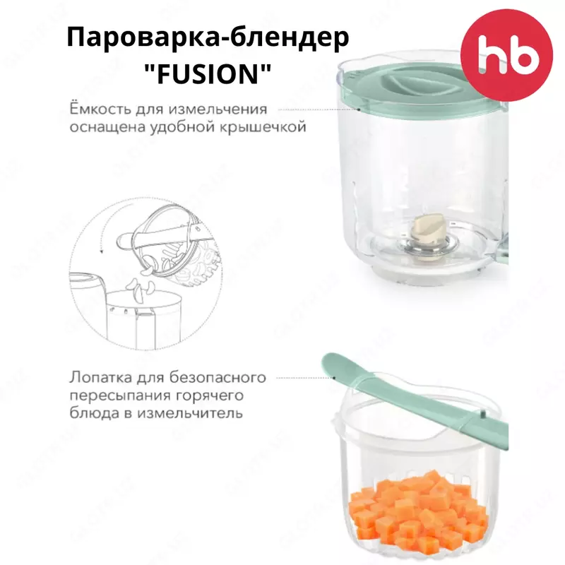 Пароварка-блендер "FUSION" Happy Baby (Великобритания)