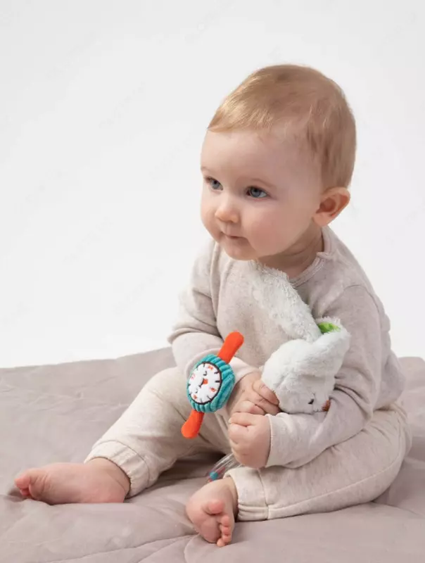 Погремушка ВЕСЁЛЫЕ ЧАСИКИ | Happy baby (Великобритания)