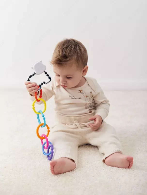 Набор прорезывателей для детей Happy baby (Великобритания) 4+