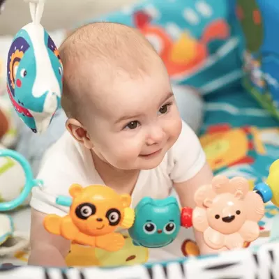 Развивающий коврик для малышей LO-Anika Plus от Lionelo🇵🇱 (Польша) 0+